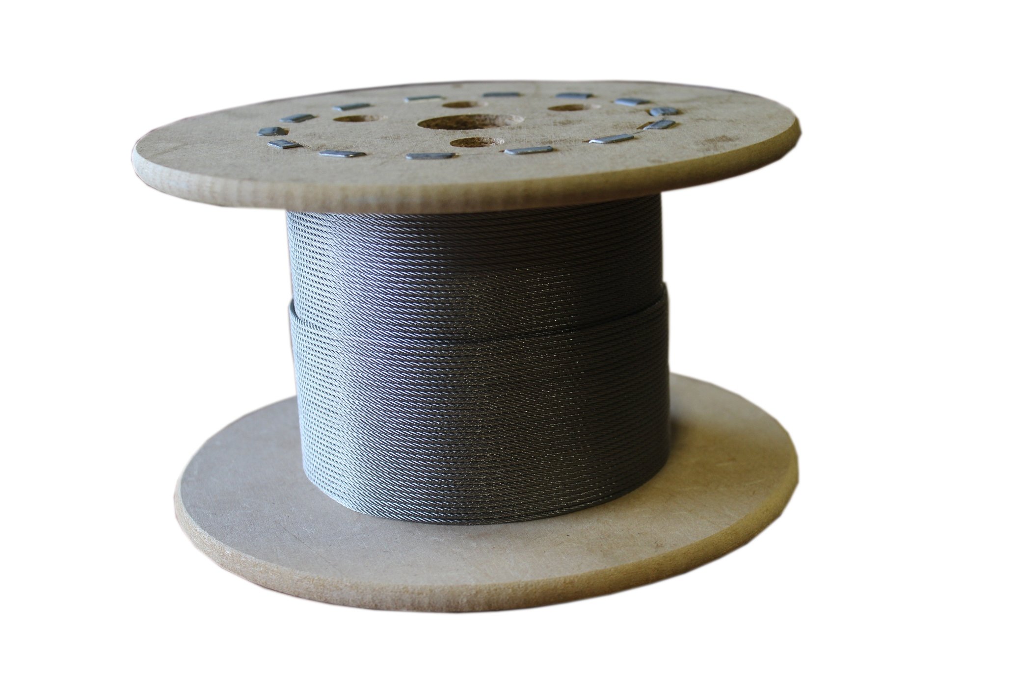 コードレット Loos Stainless Steel 18-8 Wire Rope, 7x7 Strand Core, 1/32